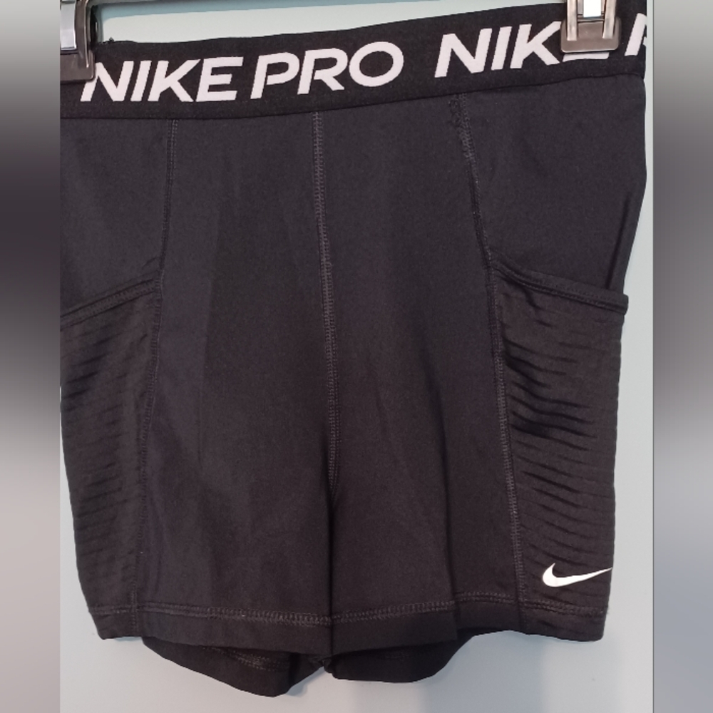 Nike Pro-Fit Black Kids Athletic Shorts Sz M